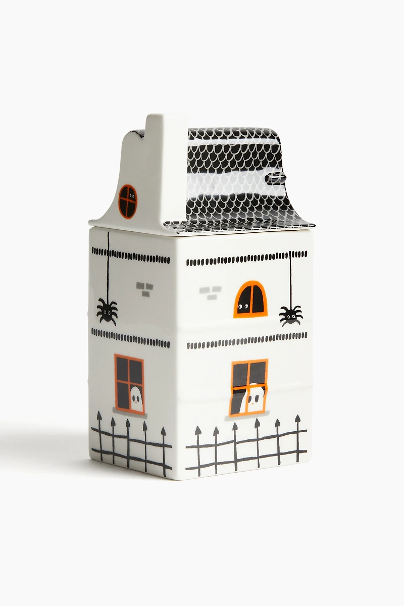 Pot à biscuits en porcelaine