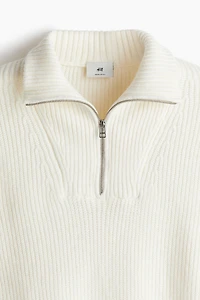 Regular Fit Half-Zip Sweater