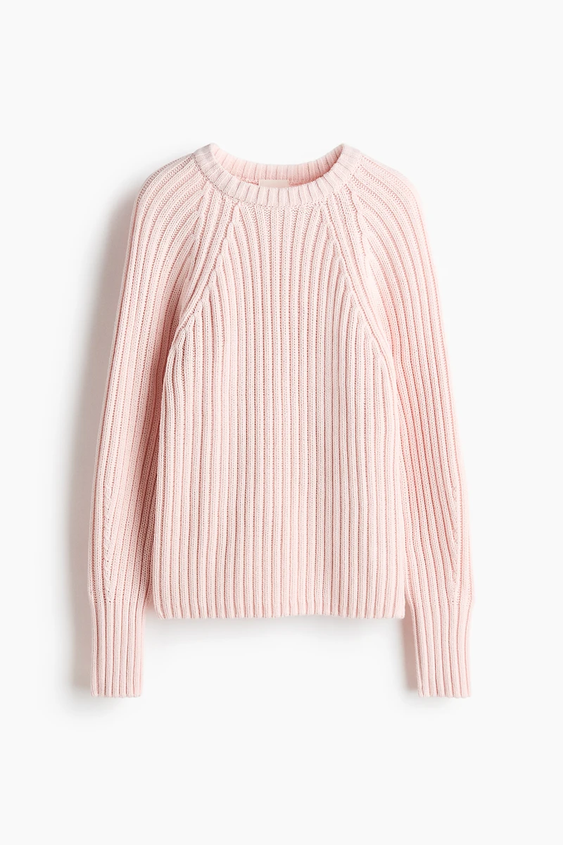 Rib-Knit Sweater