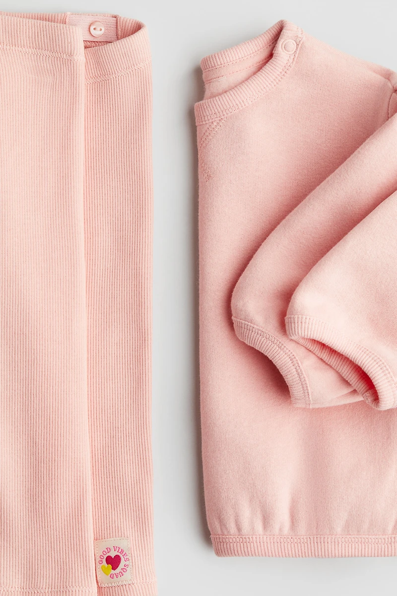 2-piece Sweatshirt and Leggings Set