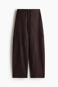Tie-Belt Cargo Pants