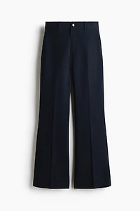 Flared Canvas Pants