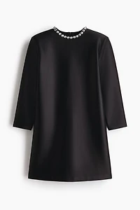 Embellished Mini Dress