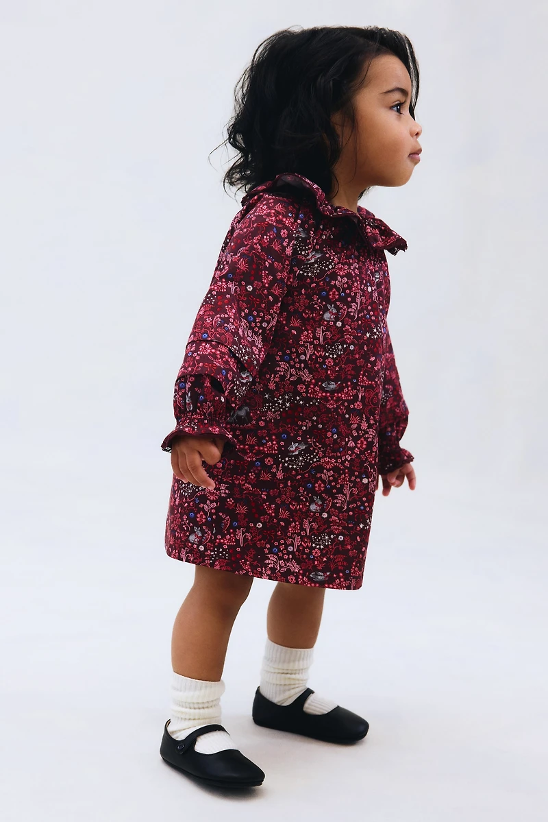 2-Piece Floral-Print Cotton Set