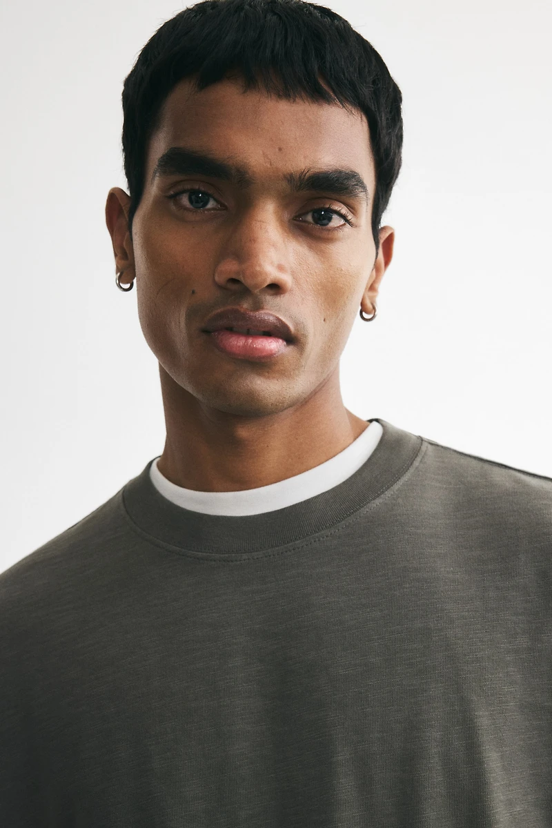 Relaxed-Fit Cotton T-Shirt