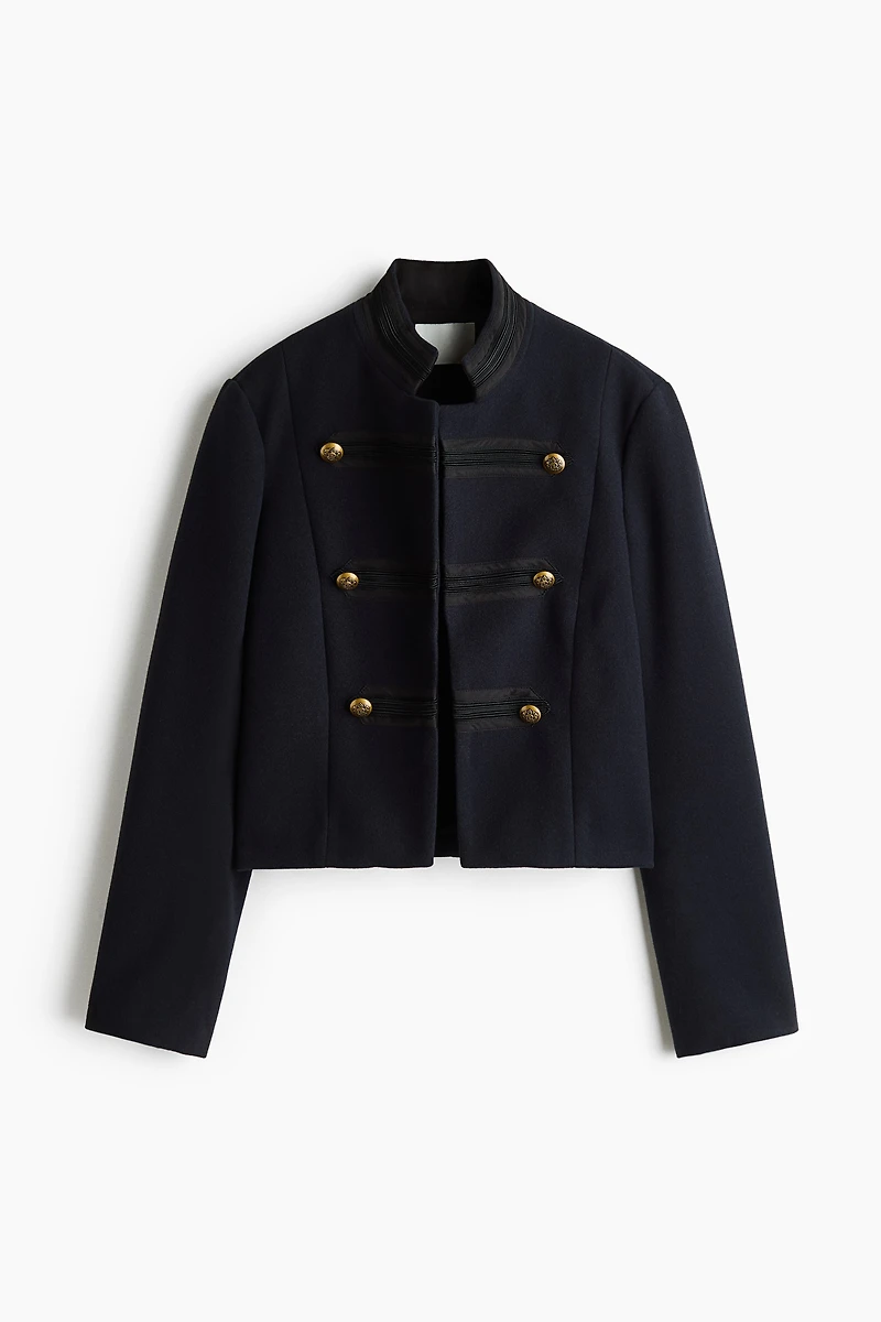 Button-Detail Jacket