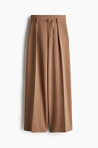 Pantalon large avec ceinture