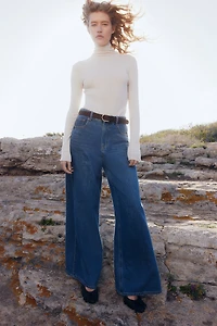 Wide High Jeans