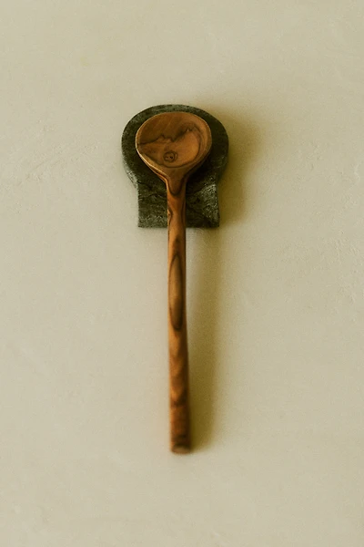 Repose-cuillère en marbre