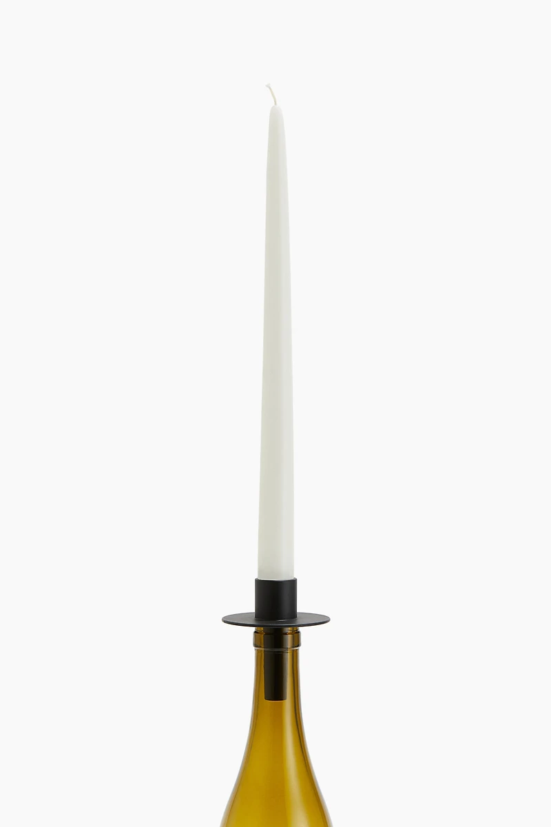 Bottle-mounted Candle Holder