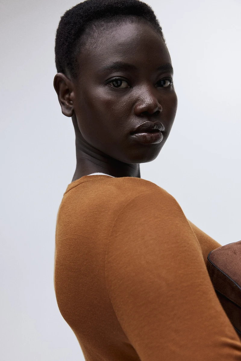 Pima Cotton Jersey Top