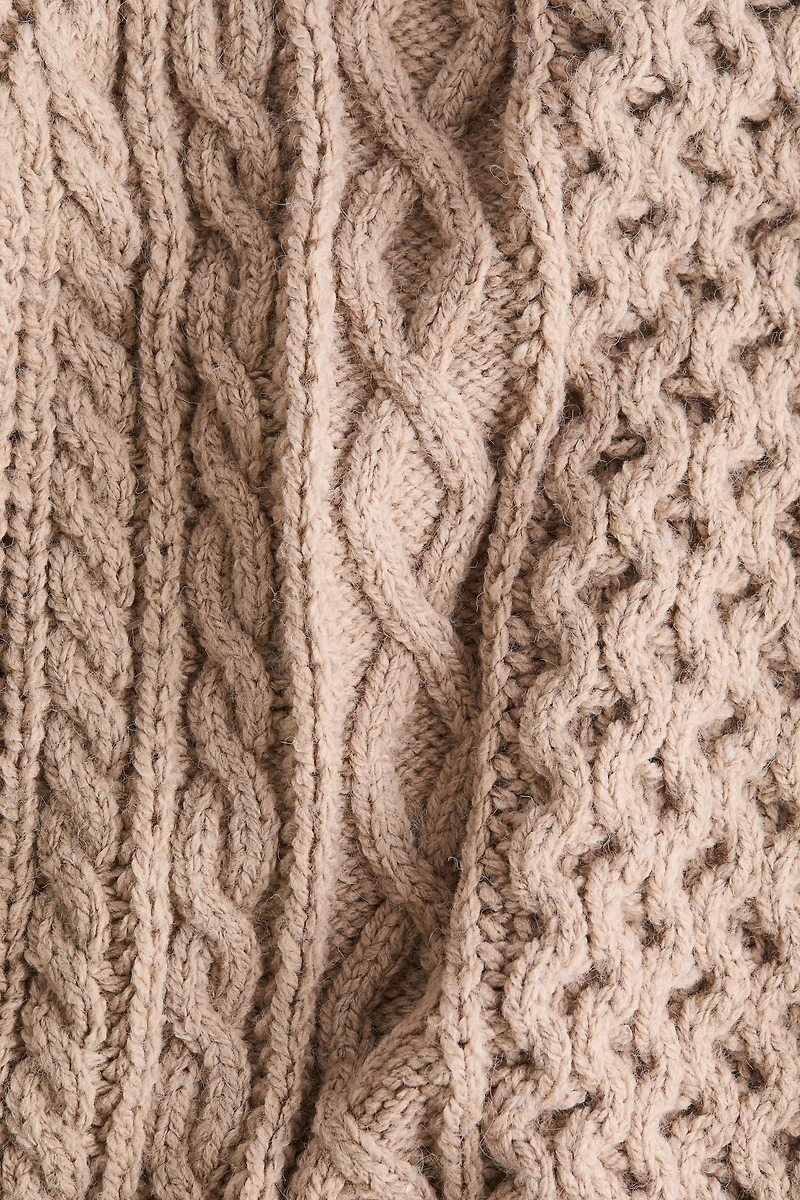 Cable-Knit Sweater