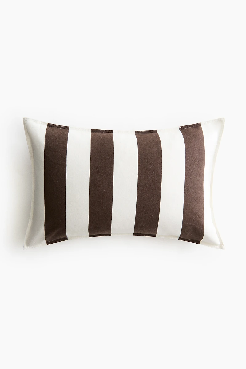 Linen-Blend Cushion Cover