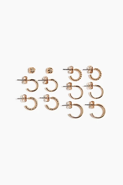 6 Pairs Earrings