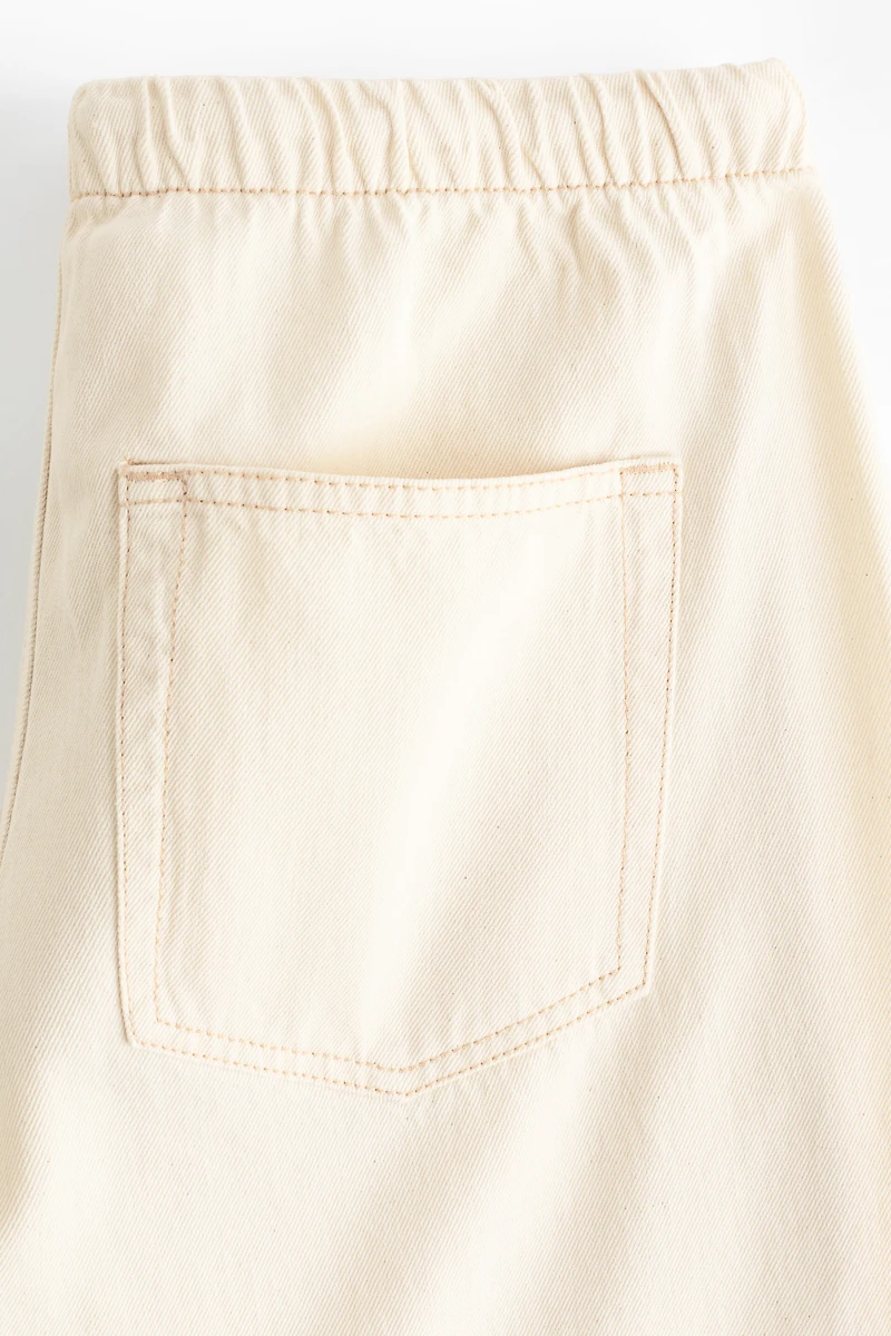 Pantalon à cordon en denim