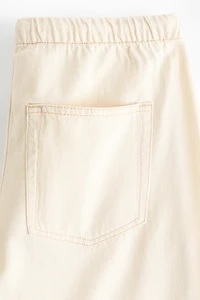 Pantalon à cordon en denim