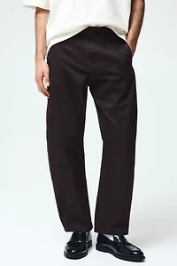 Chino décontracté à jambes tonneau