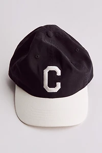 Cotton Cap with Embroidered Motif