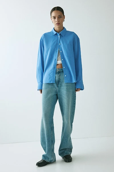 Oversized Poplin Shirt