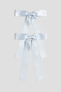 2-Pack Bow Hair Clips