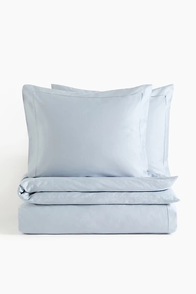 Housse de couette TG lit double en satin coton
