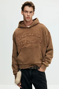Oversized Washed Hoodie
