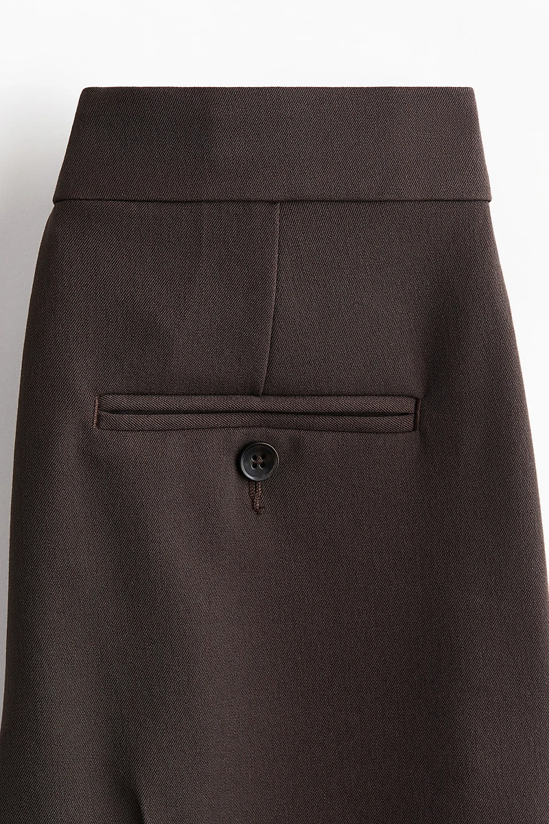 Bootcut Ankle-Length Pants