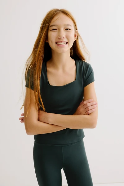 T-shirt de sport à encolure carrée DryMove🅪