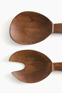 Mango Wood Salad Servers