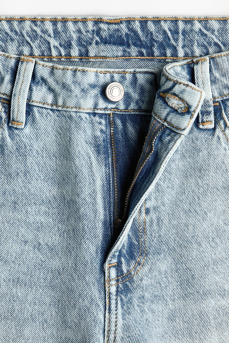 Denim Bermuda Shorts