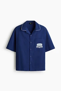 Chemise imprimée décontractée