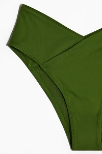 High Rise Cheeky Bikini Bottoms