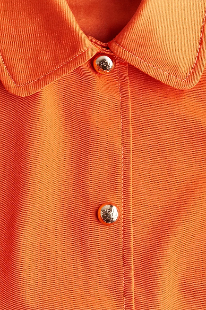 Manteau 3/4 en sergé