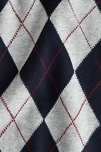 2-Piece Shirt and Sweater Vest Set