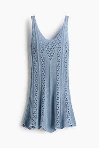 Crochet-Look Dress