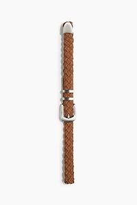Braided Leather Belt