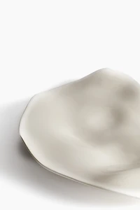 Rippled Stoneware Tray