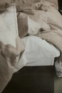 Housse de couette lit simple en flanelle