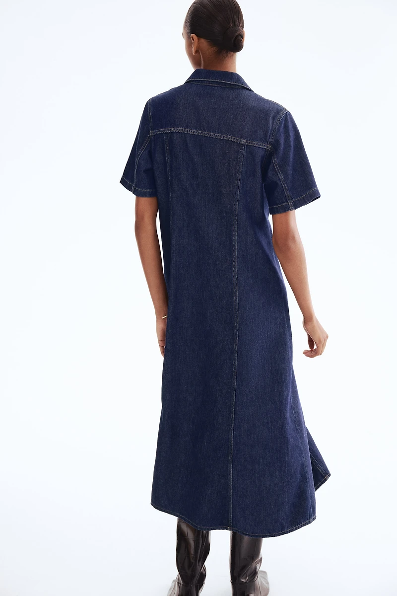 Denim Shirt Dress