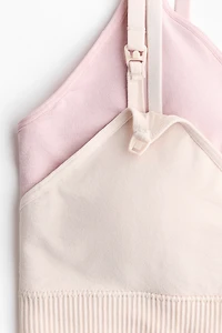 MAMA 2-pack Seamless Padded Nursing Bras