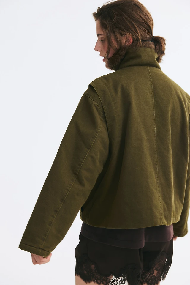 Oversized Twill Jacket