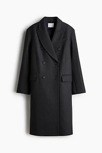 Wool-Blend Coat