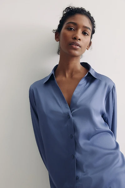 V-neck Blouse