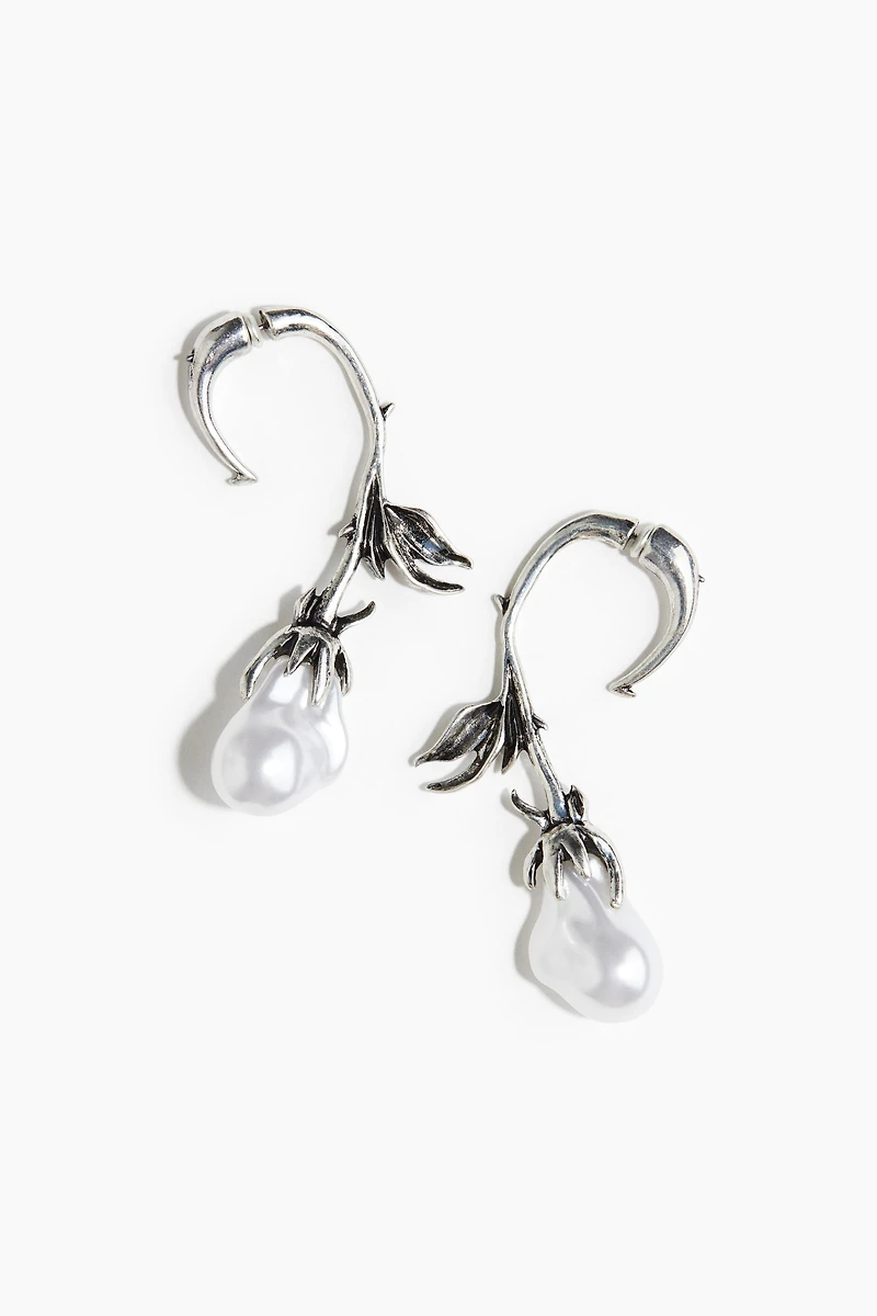Flower-Shaped Earrings