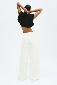 Wide High Waist Jeans