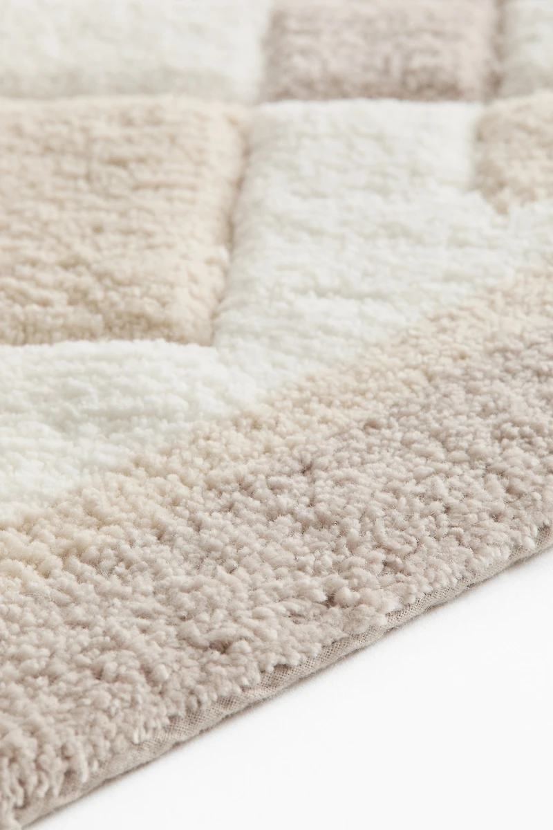 Tufted Cotton Bath Mat