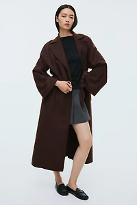 Belted Maxi Coat