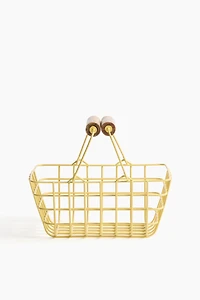 Children's Wire Shopping Basket
