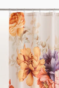 Patterned Taffeta Shower Curtain
