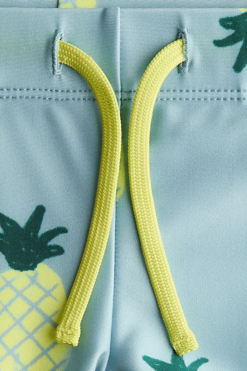 Printed Swim Trunks